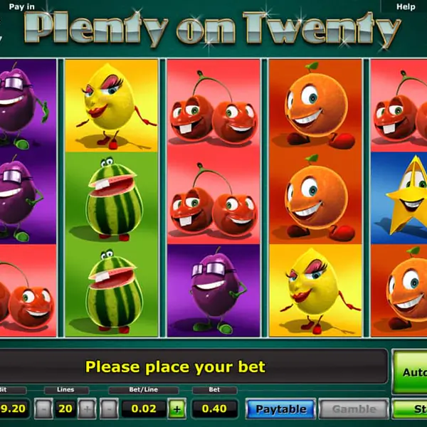 Plenty on Twenty